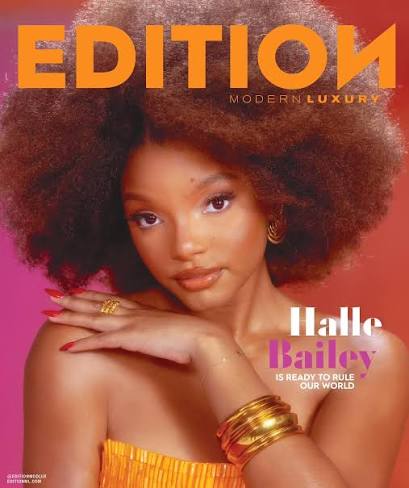 EDITION by Modern Luxury cover featuring Halle Bailey