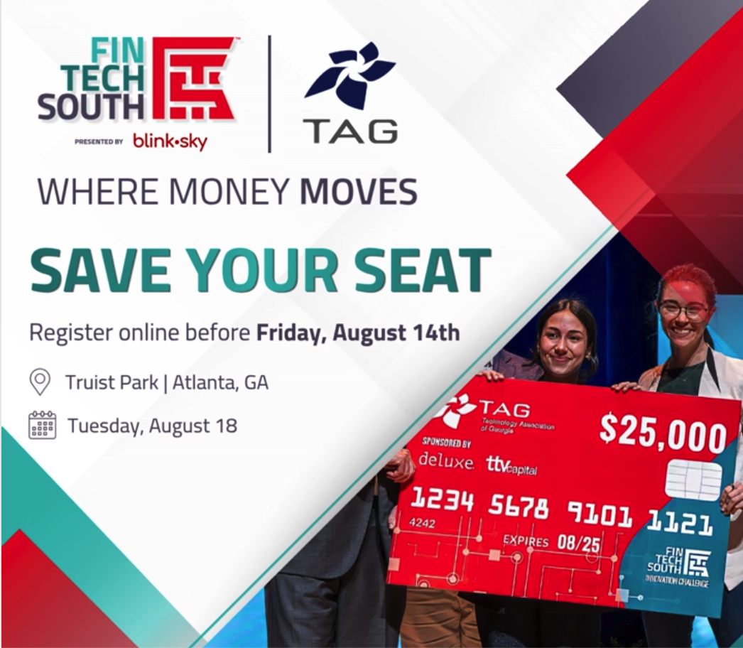 See LUXE AI Pitch at Fintech South event flyer